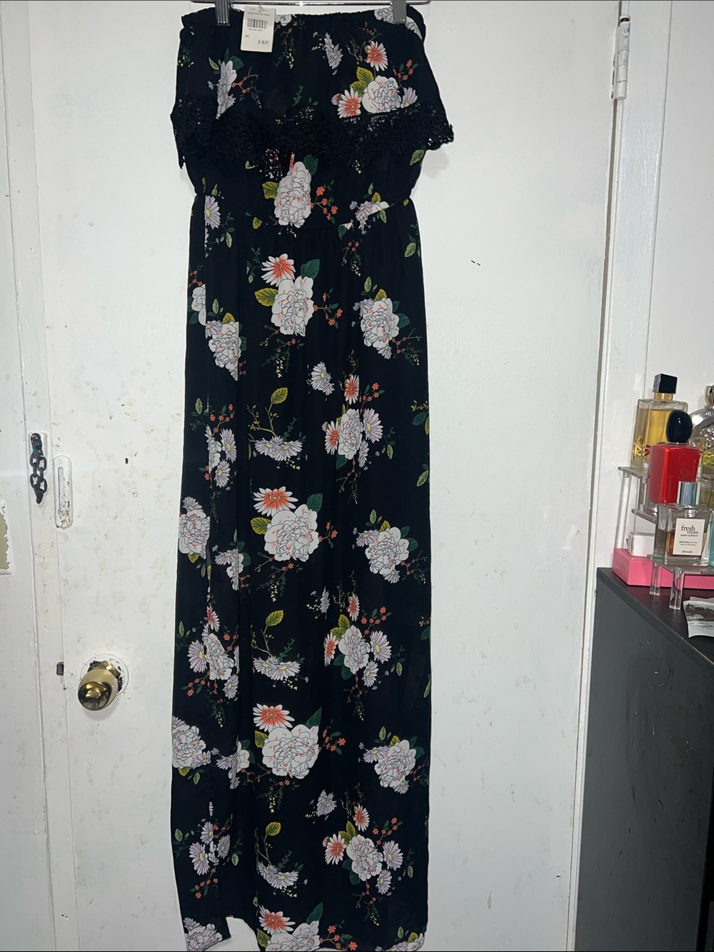 Tube floral dress